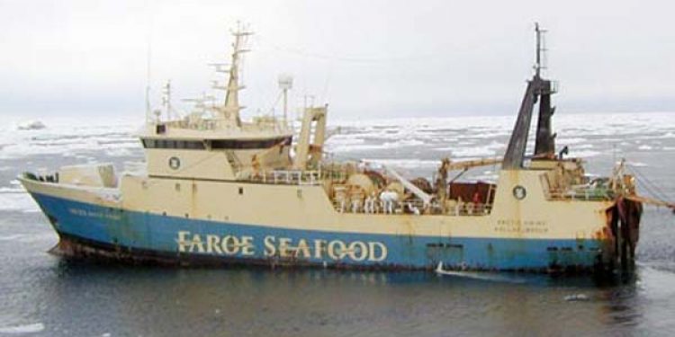 Nyt fra Færøerne uge 46. Arctic Viking har fisket for 50 mio. kr. i år.  Foto: Arctic Viking  fotograf:  LBorup
