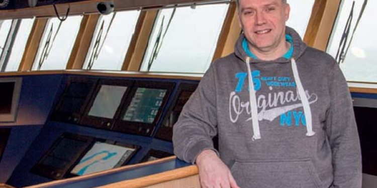 Nord-irsk skipper vælger Skagen Havn.  Foto:Skipper Arnold McCullough: - En god atmosfære