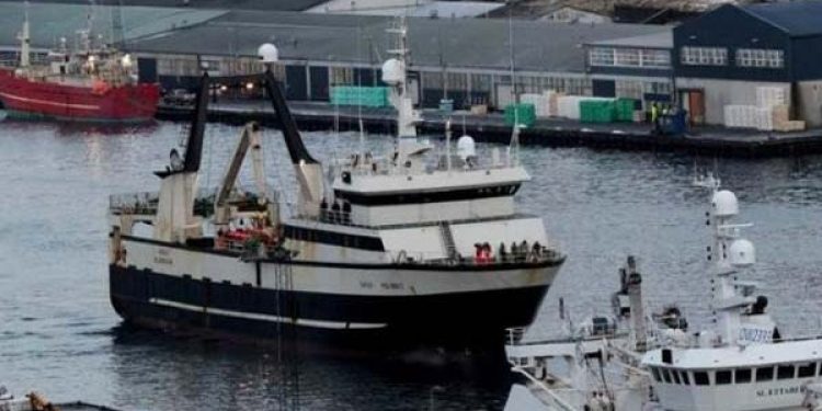 Nyt fra Færøerne uge 49. Filettrawleren der har fisket siden den 25. september i Russisk farvand