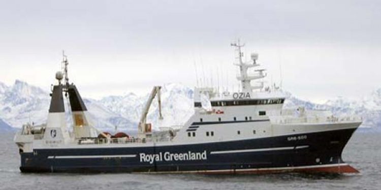Nyt fra Færøerne uge 48. I alt har den grønlandske fiskefabrik fisket for 170 mio. kr. i år.  Foto: Sisimiut - Fotograf: Olin