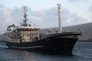 Nyt fra Færøerne uge 7. Christian í Grótinum landede 1800 tons lodde i Fáskrúðfirði