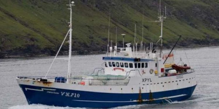 Nyt fra Færøerne uge 5. Havbúgvin er retur efter en fangstrejse i området mellem Island og Færøerne  Foto: Havbugvin Skipini