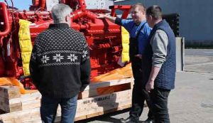 Torsdag den 23. april slog Granly Dielse A/S dørene op på Fiskerihavnsgade 23 i Esbjerg til Åbent Hus arrangement. Der havde de fornøjelsen af at byde over 250 besøgende velkommen til en virkelig vellykket dag. foto: Granly Diesel