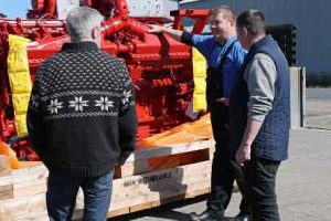 Torsdag den 23. april slog Granly Dielse A/S dørene op på Fiskerihavnsgade 23 i Esbjerg til Åbent Hus arrangement. Der havde de fornøjelsen af at byde over 250 besøgende velkommen til en virkelig vellykket dag. foto: Granly Diesel