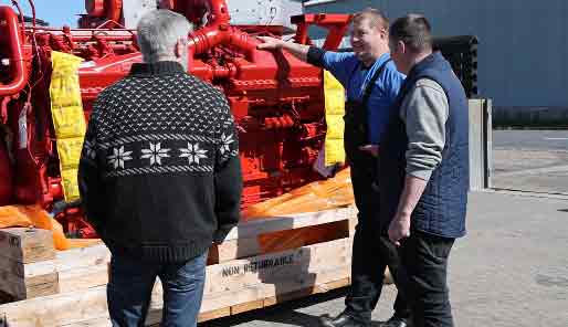 Torsdag den 23. april slog Granly Dielse A/S dørene op på Fiskerihavnsgade 23 i Esbjerg til Åbent Hus arrangement. Der havde de fornøjelsen af at byde over 250 besøgende velkommen til en virkelig vellykket dag. foto: Granly Diesel