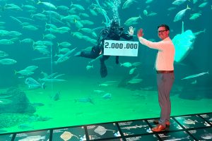 2 mio kroner stor donation skaber fornyet håb for den sorte hummer i Nordsøen - Nordsøen Oceanarium