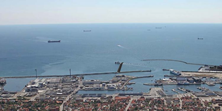 Kursen er sat for havneudvidelsen af Skagen Havn
