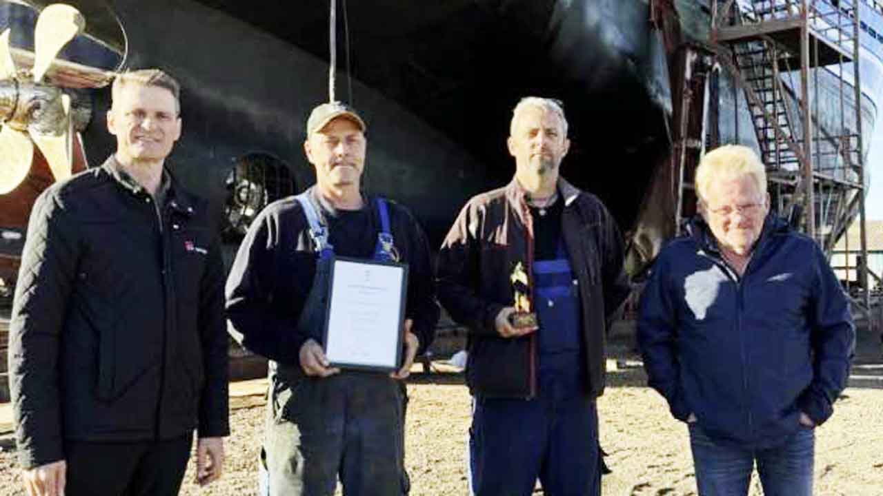 Read more about the article Thyborøn Skibs- og Motor A/S kåret som Succesvirksomhed 2025