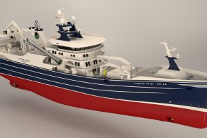 Færøsk rederi køber Pelagisk Snurper / Trawler hos værft i Skagen foto ill.: Karstensens