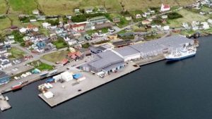 **Tummas T** landede 300 tons makrel til Varðin Pelagic, og her er man også taget ud efter flere makrel.  foto: Vardin Pelagic