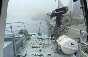 Fiskerikontrollen lander ulovligt garn på 600 meter - landbrugs og fiskeristyrelsen