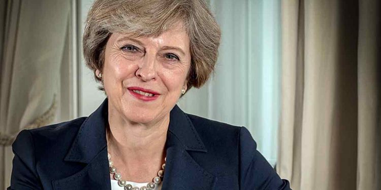 Fiskeriforeningen håber May´s aftale holder til mål - foto: den britiske Premierminister Theresa May - Wikipedia