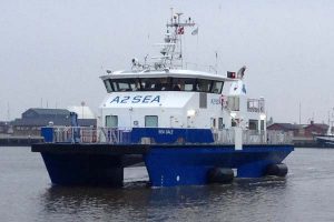A2SEA crew båd i problemer  Arkivfoto: Crewbåden Sea Gale der tirsdag morgen fik brand i motorrummet - A2SEA
