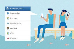 Nor-Fishing åbner tirsdag den 21. august 2018. Foto: Få dig en app til din mobiltelefon »Nor-Fishing 2018«