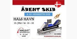 Åbent skib i Hals