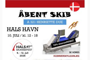 Åbent skib i Hals
