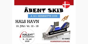 Åbent skib i Hals