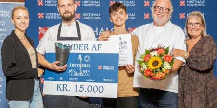 Nordjysk restaurant triumferer endnu engang ved »Årets Sild«. foto: Rene Stoklund