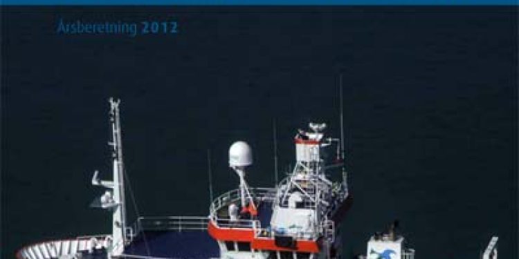 Grønlands Naturinstituts årsberetning 2012.  Foto: forsiden af beretningen - Grønlands Naturinstitut