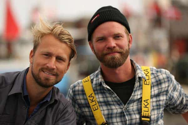 Read more about the article Adam og David fra DR-udsendelsen, det sejler, besøger Hvide Sande Standen på DanFish 2013