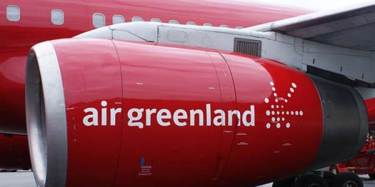 Air Greenland indsætter 2 ekstra flyvninger til Polar Fish Messen.  foto: Air Greenland  - Wikip