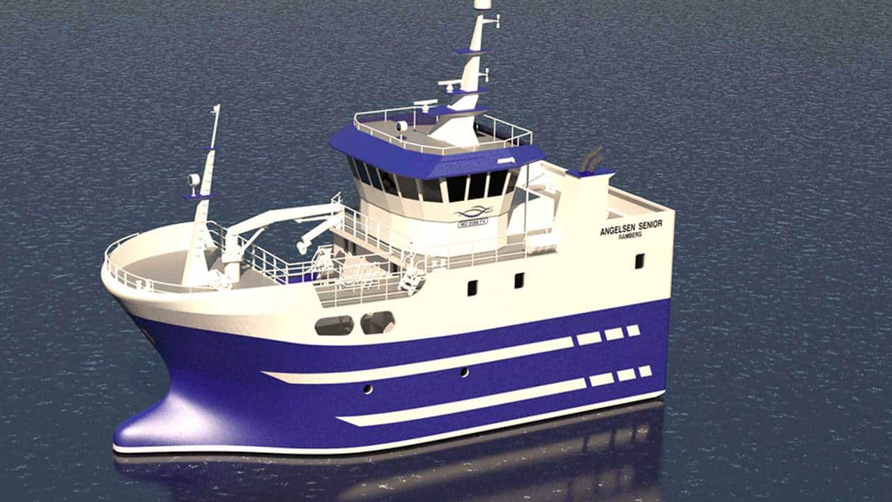 Norsk Garnbåd bliver hybrid dieselelektrisk og batteridreven