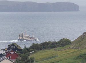 Gamle Ango på vej til Hirtshals i Danmark - foto: Sverri Egholm