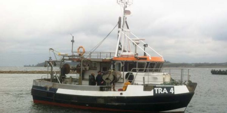 Tysk trawler og garnbåd moderniseres på dansk værft.  Foto: TRA4 Anke Travemünde - LarsMortensen