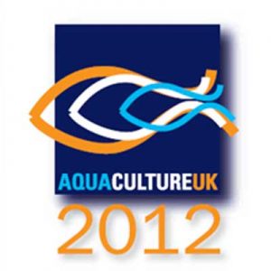 Vónin deltager i akvakultur udstilling i Storbritannien 2012  Logo: AquaCultureUK