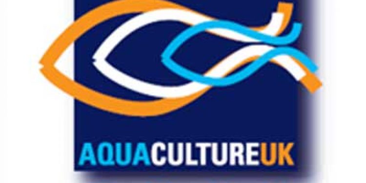 Vónin deltager i akvakultur udstilling i Storbritannien 2012  Logo: AquaCultureUK