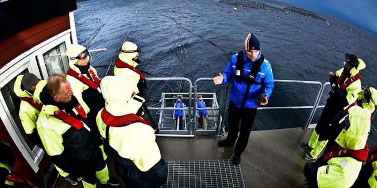 Norges største akvakulturmesse har slået dørene op   Foto: der er planlagt ture ud til havdambrug for besøgende - Aqua-Nor 2017