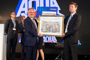 Skotske Ace Aquatec vandt Aqua-Nor´s Innovationspris 2017  Foto: Aqua-Nor 2017