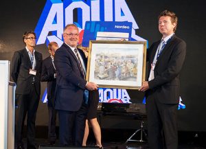 Skotske Ace Aquatec vandt Aqua-Nor´s Innovationspris 2017  Foto: Aqua-Nor 2017