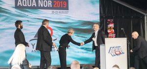 Finalisterne til Innovationspris Aqua-Nor 2021 arkivfoto: Aqua - Nor 2019