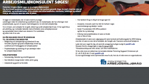 Arbejdsmiljøkonsult søges - Fiskeriets Arbejdsmiljøråd