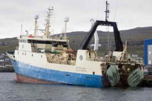 Arctic Viking (ejet af det færøske rederi P/F Línuskipið / Thor Fisheries / Maresco A/S) sejlede ud omkring den 10. maj. De har fisket i farvandene omkring Svalbard og Barentshavet (bl.a. områder som Hopendypet, Sydøst for Svalbard - Det ligger sydøst for den isolerede norske ø Hopen (som er en del af Svalbard-arkipelaget) og syd for Kong Karls Land. foto: Kiran J