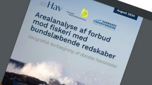 Ny fælles areal-analyse fra Danmarks Fiskeriforening Producent Organisation (DFPO), Danmarks Naturfredningsforening (DN) og Tænketanken Hav (HAV) giver for første gang et samlet overblik over, hvor det er forbudt at fiske med bundslæbende redskaber i danske farvande.