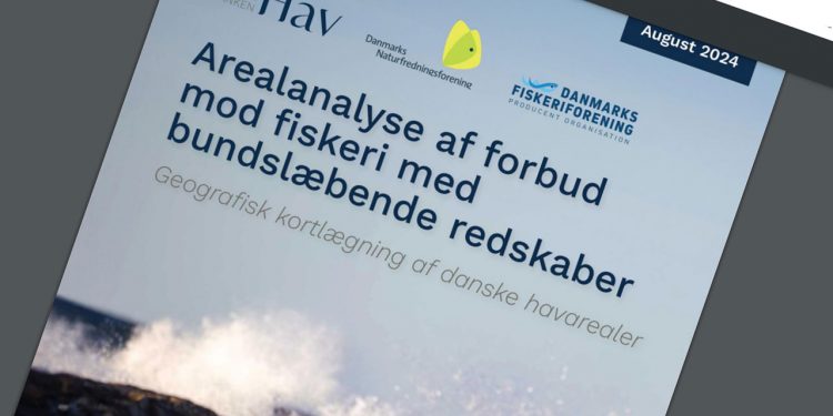 Ny fælles areal-analyse fra Danmarks Fiskeriforening Producent Organisation (DFPO), Danmarks Naturfredningsforening (DN) og Tænketanken Hav (HAV) giver for første gang et samlet overblik over, hvor det er forbudt at fiske med bundslæbende redskaber i danske farvande.