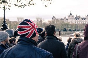 »UNITE TO FIGHT« opfordrer de engelske fiskere til en bedre Brexit-aftale. Arkivfoto: Brexit møde - FiskerForum.dk