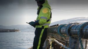 De store Norske lakse- og opdræts-selskaber rammes nu af norsk særskat. arkivfoto: Mowi.com