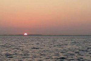 Tossede regneregler og en kugleramme der ikke virker.  Arkivfoto:  Dette kunne ligeså godt have været solnedgang over Bornholm