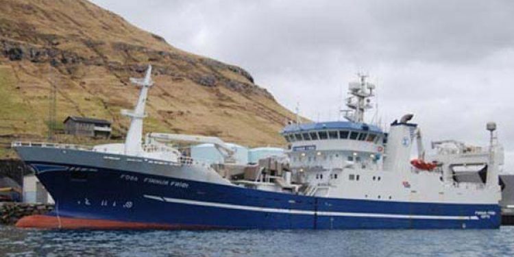 EU-Kommissionen stemmer om sanktioner mod Færøerne sidst i juli.  Arkivfoto: Færøsk trawler