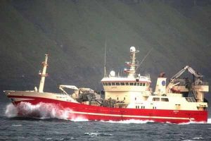 Mette Gjerskov ærgrer sig over EU-sanktioner.  Arkivfoto: Færøsk trawler - Skipini