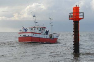 Omkring 25 fartøjer er hjemmehørende i Thorsminde  Arkivfoto: FiskerForum