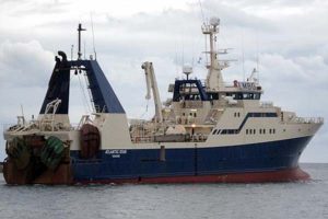 Atlantic Star sætter norsk rekord med Vónin Bacalao trawl.  Foto: GVejen