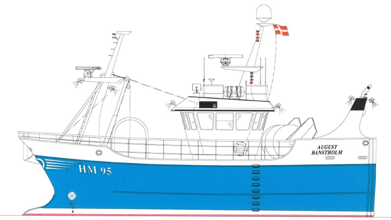 Ny 17 meter garn og vod-båd solgt til Hanstholm