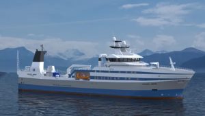 Aurora Fisheries i New Zealand har bestilt ny fabrikstrawler designet af skipsteknisk i Norge og som skal bygges i Tyrkiet ved Tersan Shipyard 