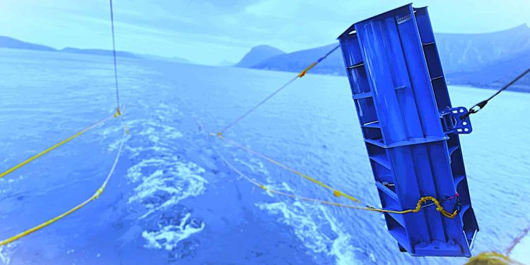 Ny teknologi fra Thyborøn Trawldoor sikrer præcis højde over havbunden, reducerer brændstofforbrug og mindsker slid på udstyr. foto: Hampidjan