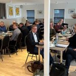 Åle-fiskeriet i Danmark er gåt fra slemt til endnu værre Foto: generalforsamling i Bælternes fiskeriforening - fb.dk