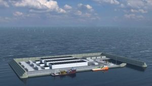 Belgisk energi-ø skal stå færdig allerede i 2026 - fire år tidligere end den første danske energi-ø er planlagt til - foto: Energistyrelsen